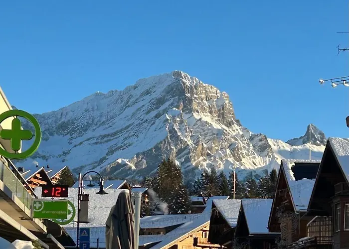 Flat In Sur Ollon, Gamat, For 4 With Two Double Beds * 빌라쉬르올롱