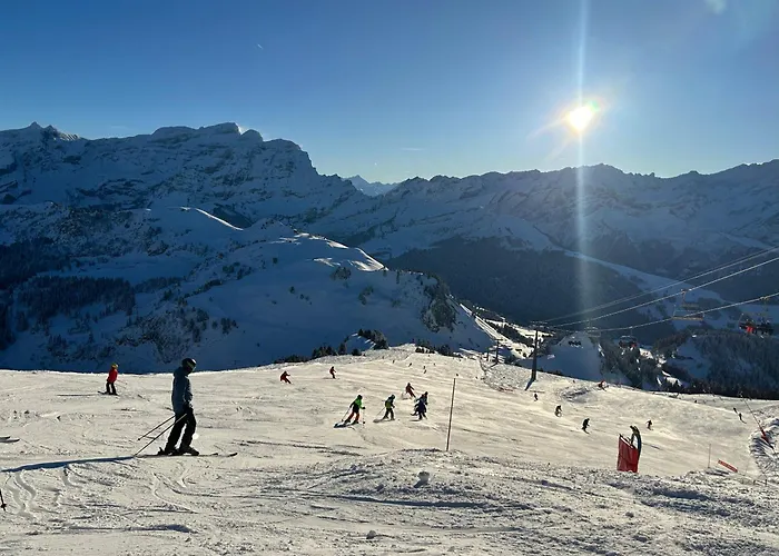 Flat In Sur Ollon, Gamat, For 4 With Two Double Beds Villars-sur-Ollon